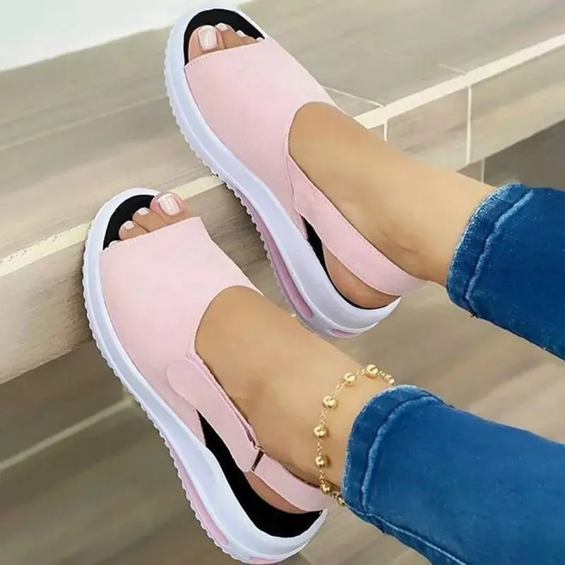 Purpdrank - New Fashion Shoes Women Sandals Women Walking Sandals Open Toe Sandals For Women Casual Outdoor Footwear Zapatillas Mujer