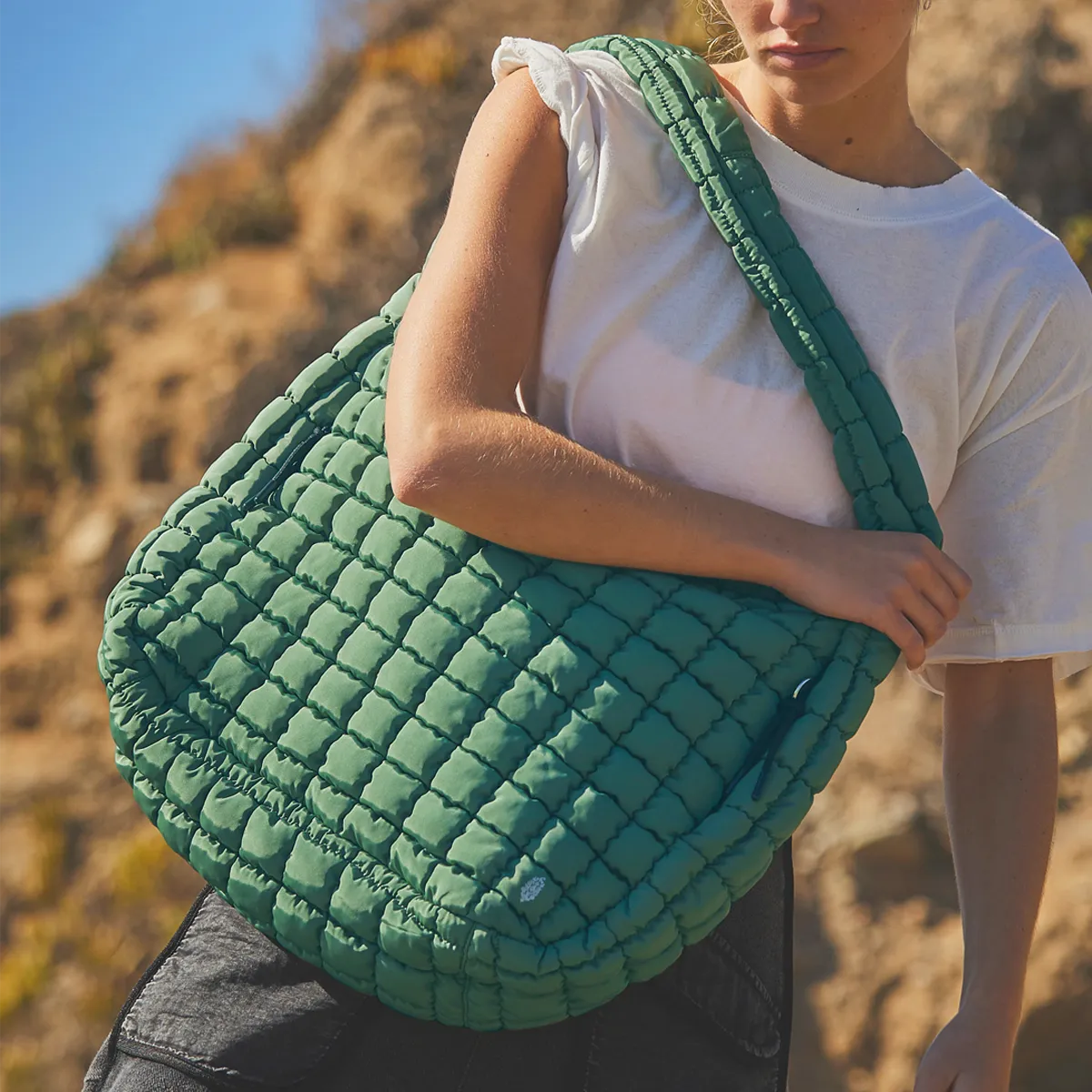 Quilted Carryall Bag