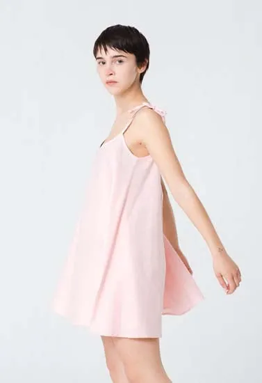 "Womenâ€™s" Pink Pure Cotton Sleepwear