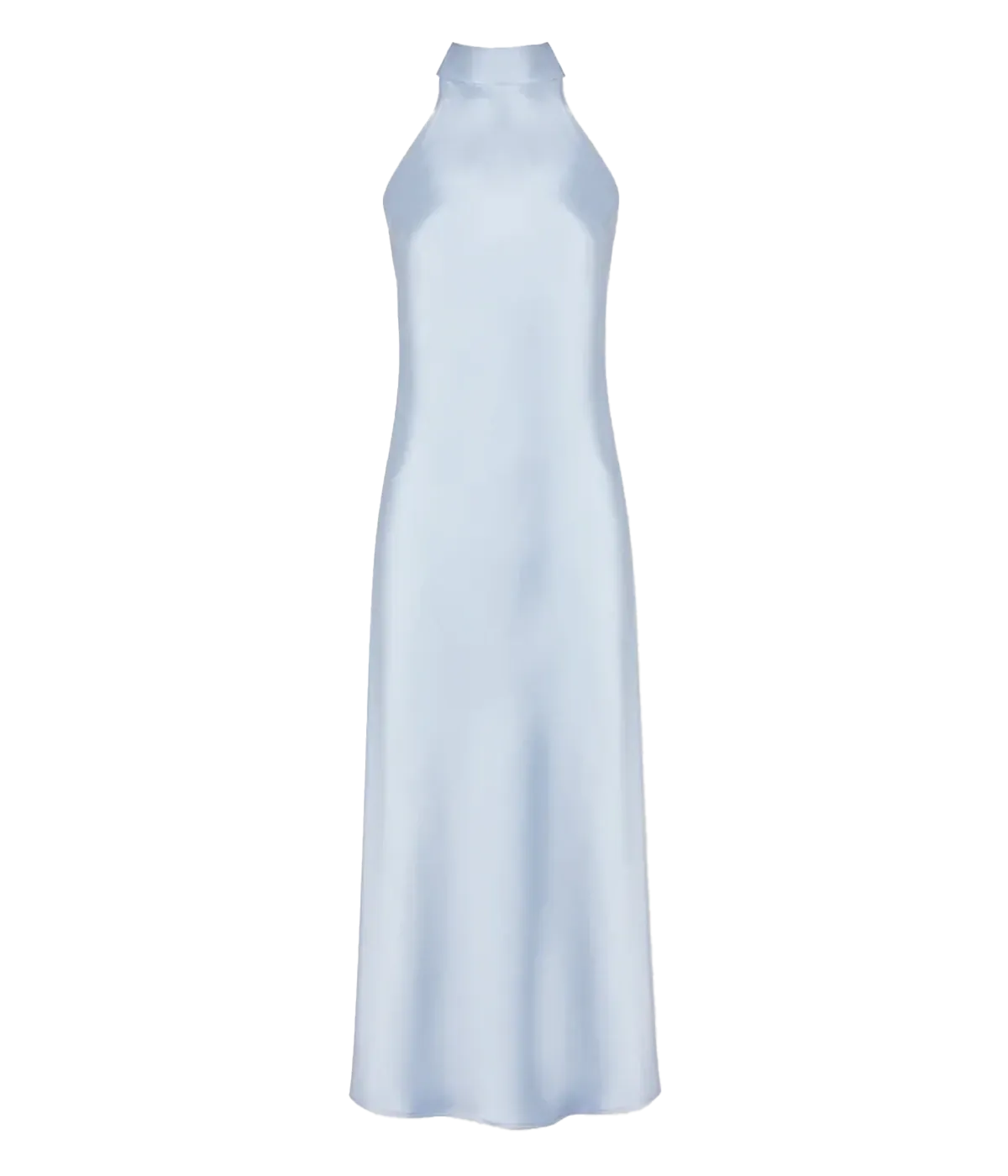 Scallop Sienna Dress in Ice Blue
