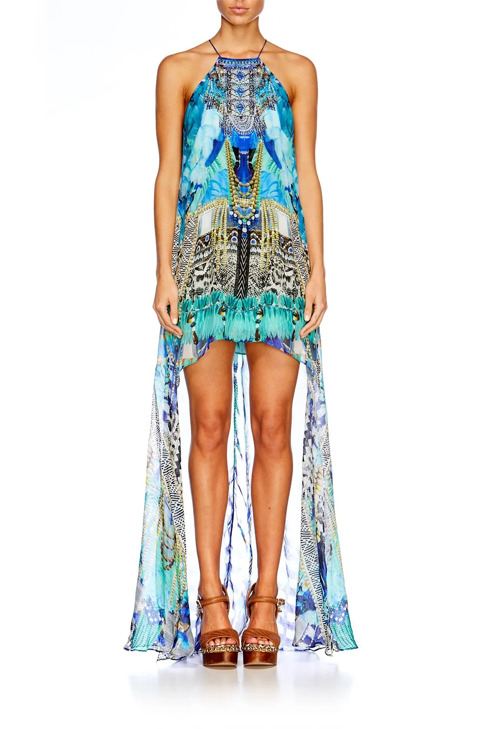 SHORT SHEER OVERLAY DRESS LEAVE ME WILD