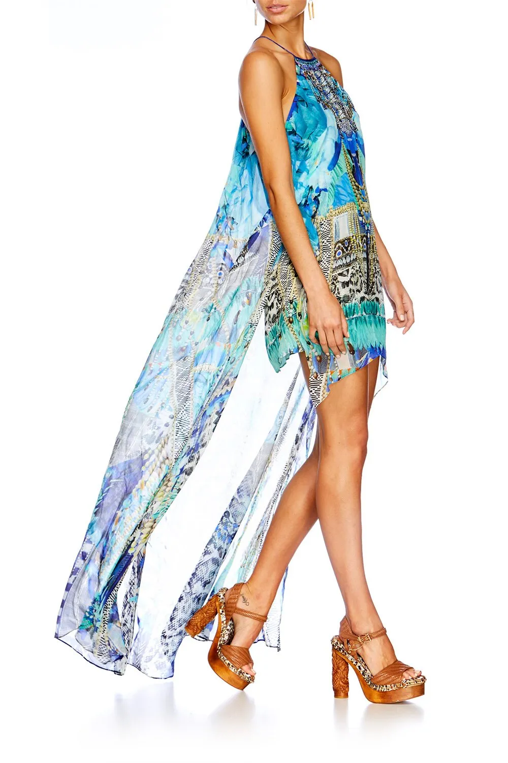 SHORT SHEER OVERLAY DRESS LEAVE ME WILD