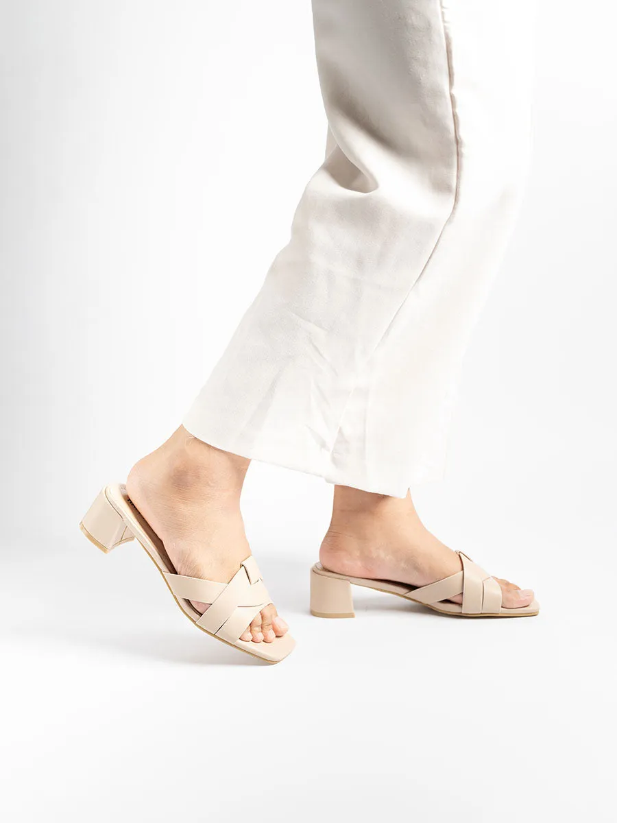 Skyla Heel Mules