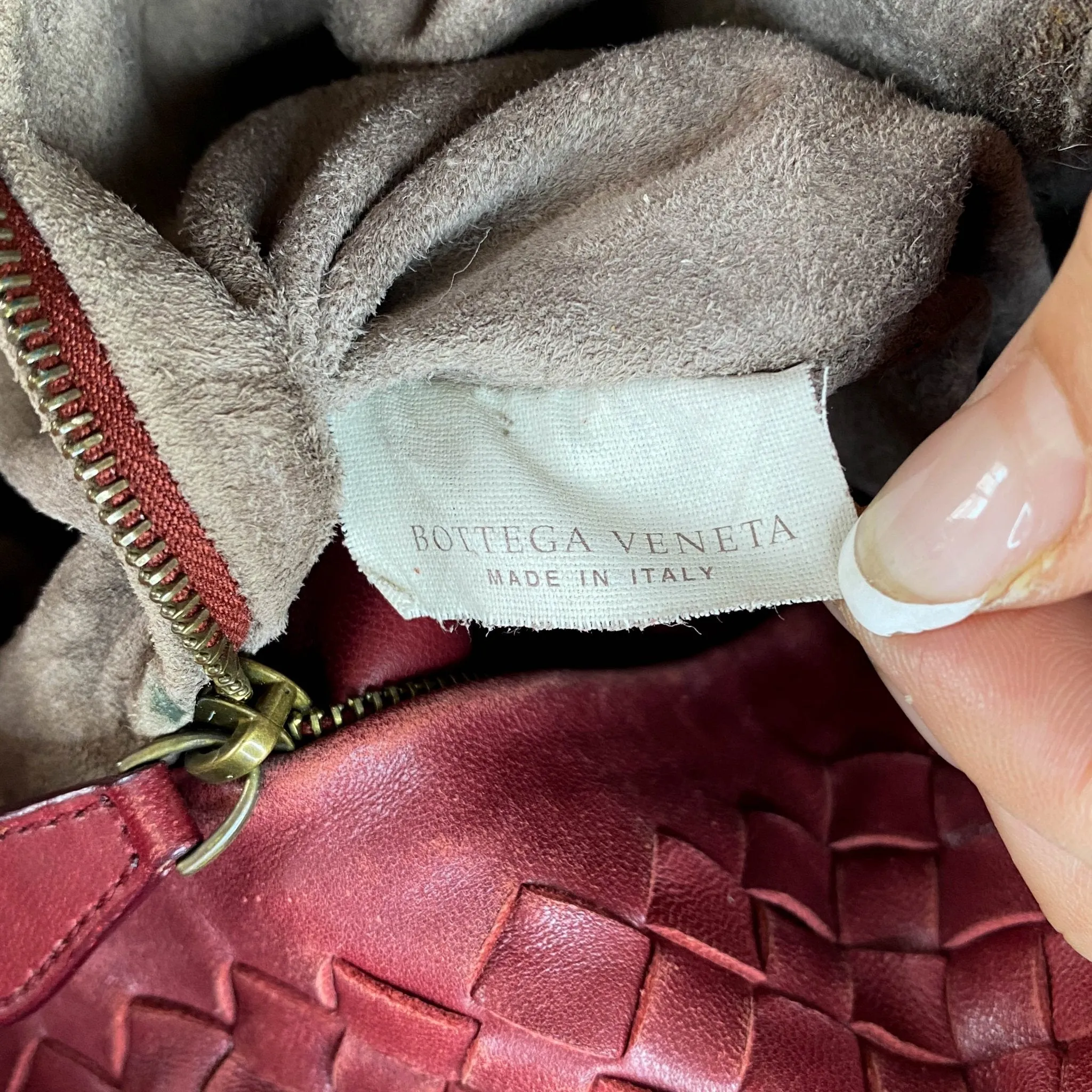 Small Intrecciato Garda Tote Bag