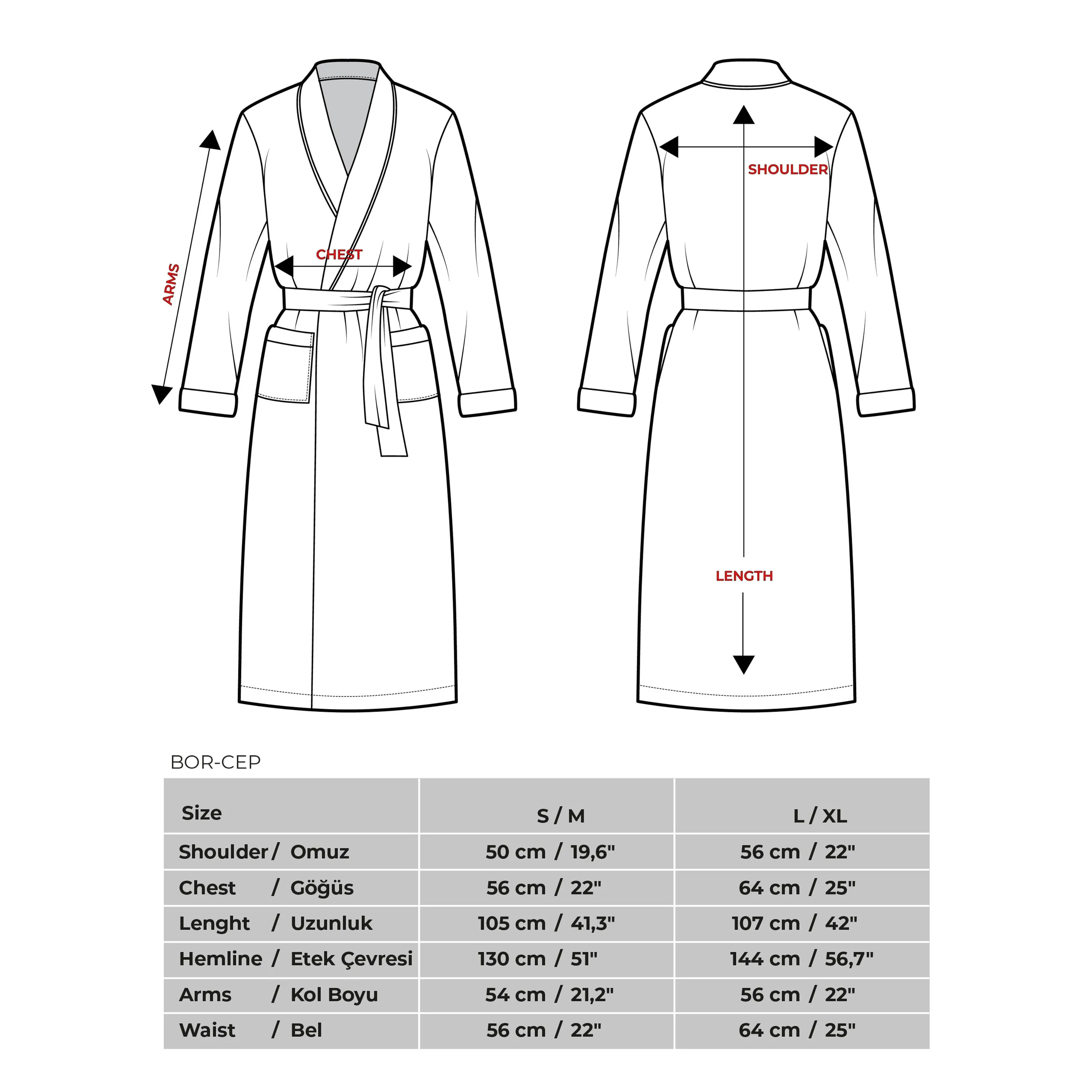 Spa Robe Pure Series