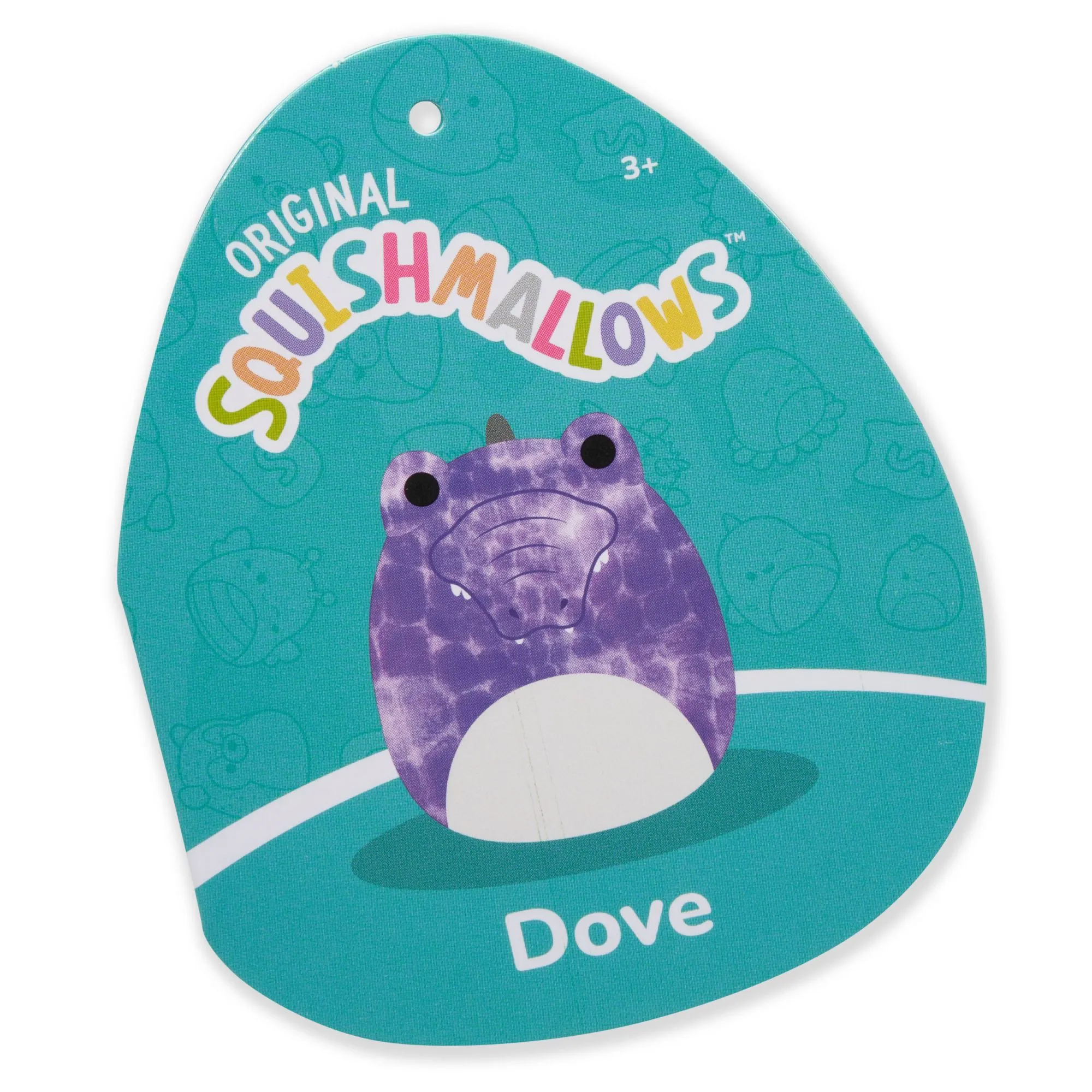 Squishmallows 12 Inch Plush S17  Dove Purple Crocodile