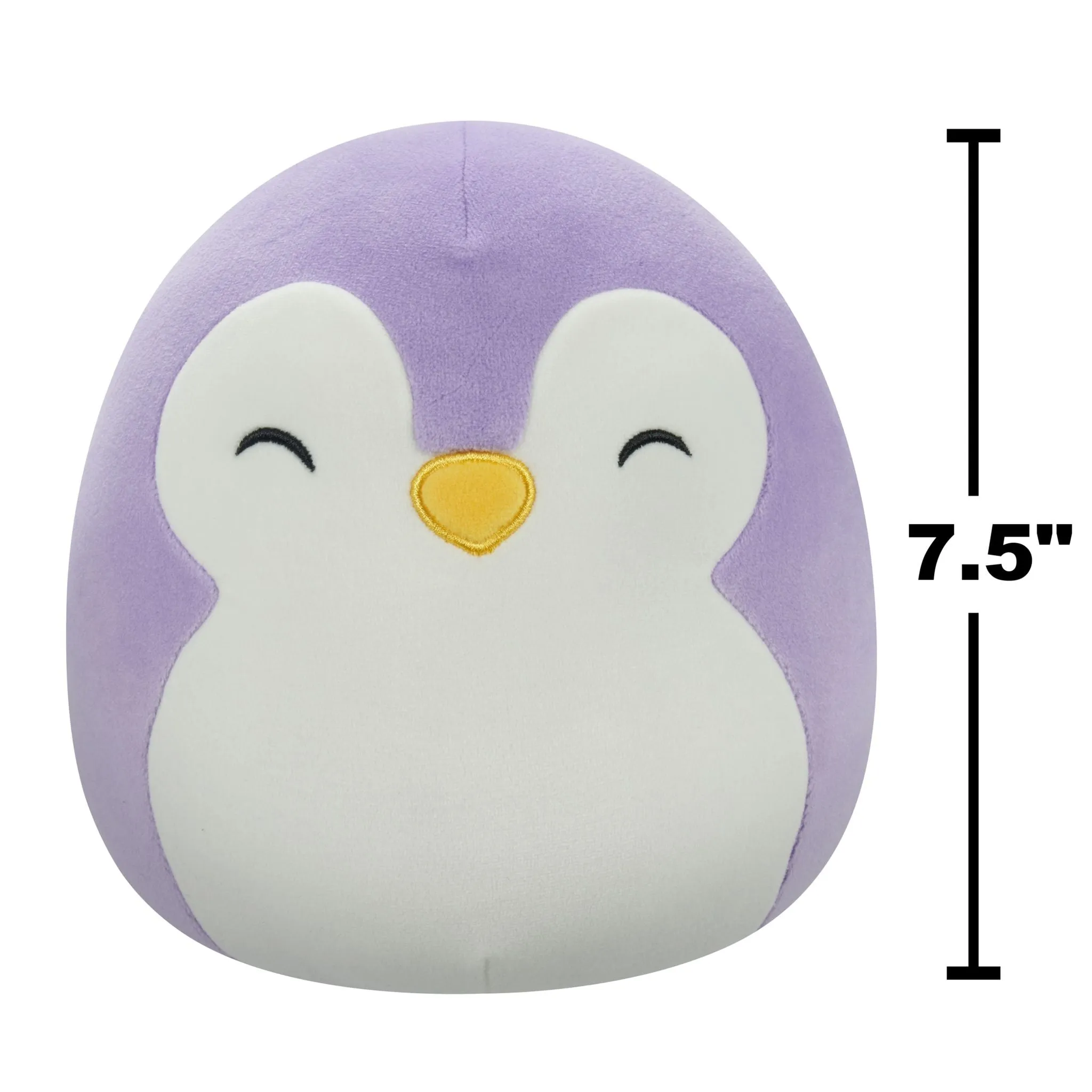 Squishmallows 7.5 Inch Plush  Elle The Purple Penguin