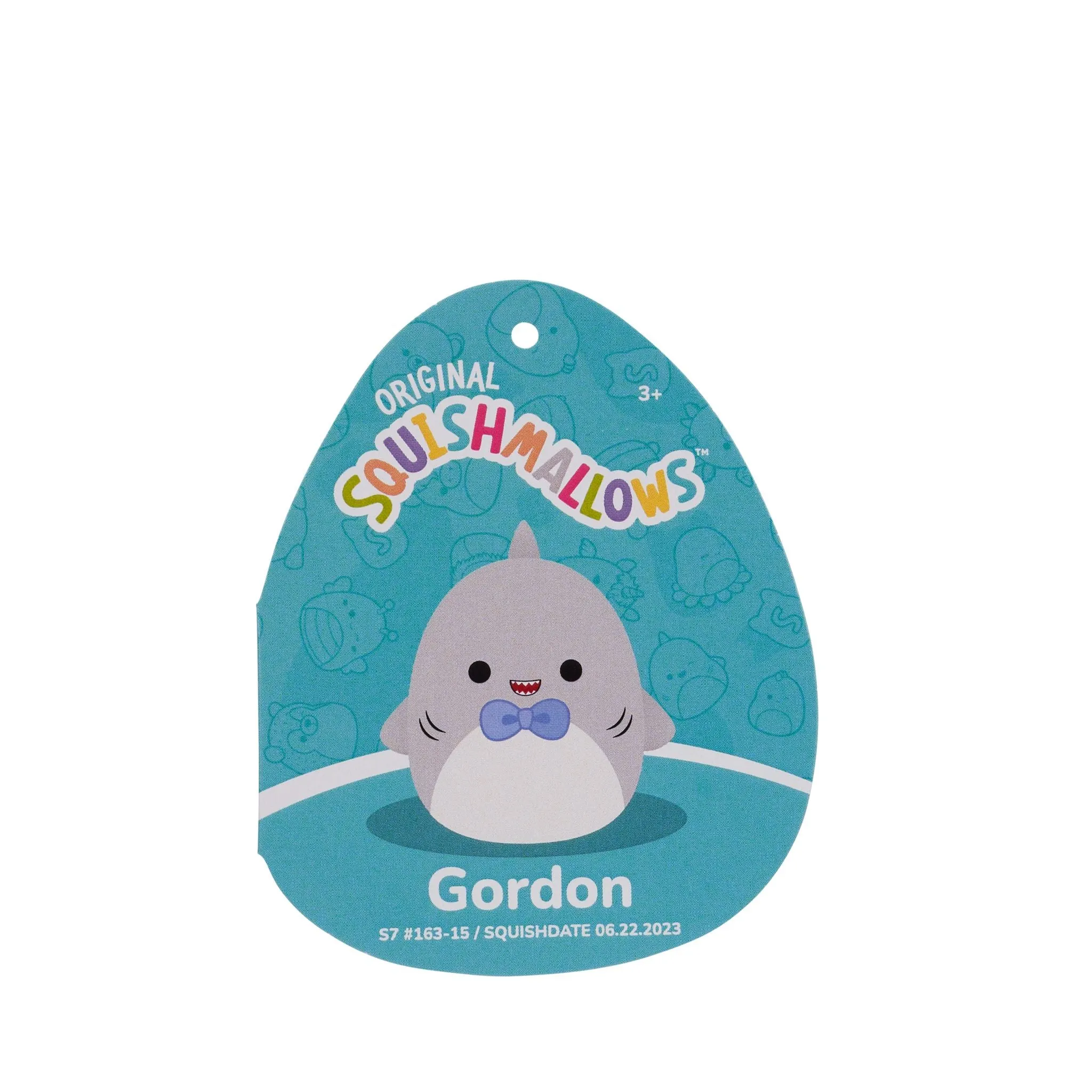 Squishmallows 7.5 Inch Plush  Gordon The Shark