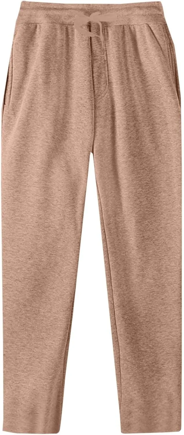 Sweatspants for Men 1/3PC Elastic Waist Drawstring Straight Leg Trousers Loose Fit Running Fitness Workout Sport Pant