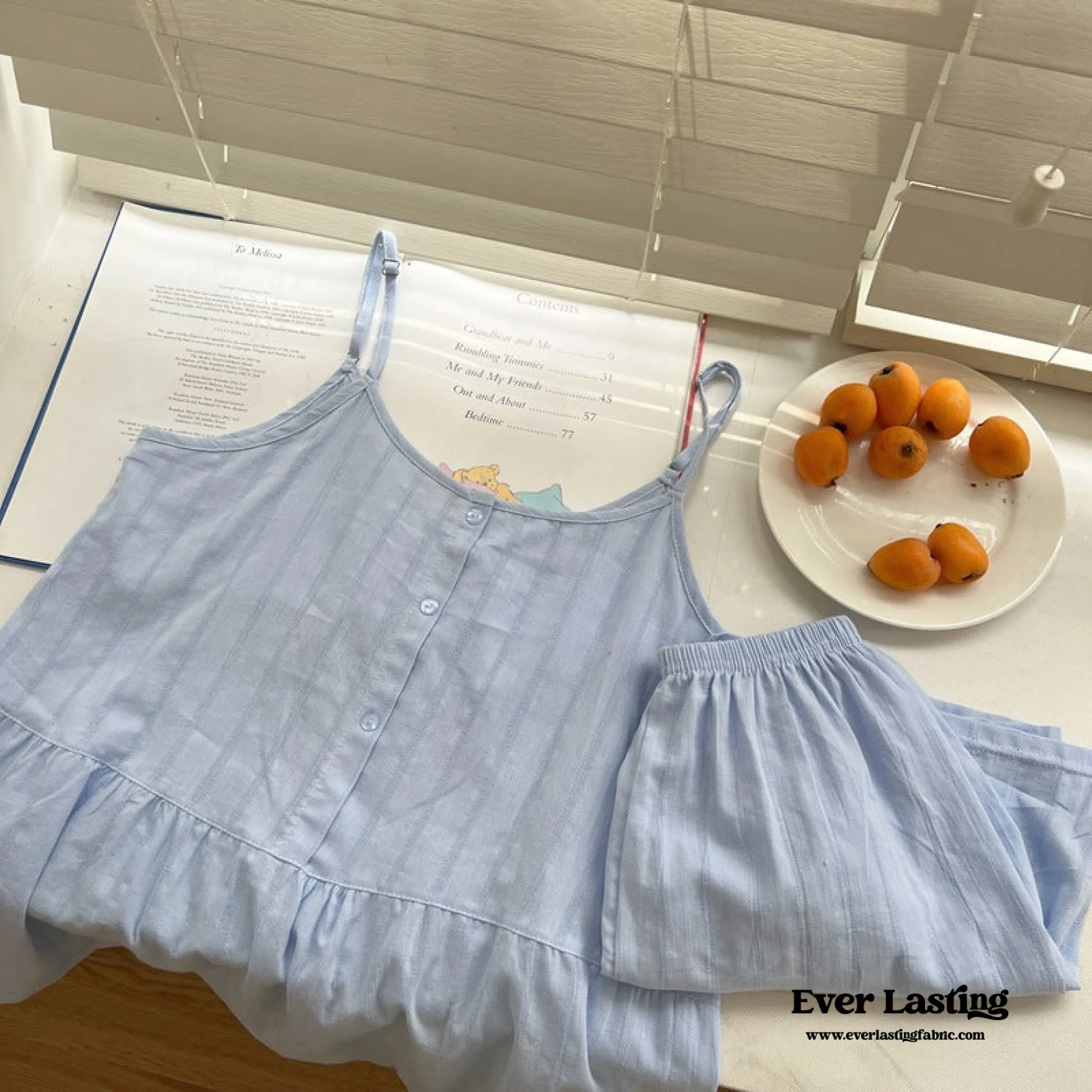 Tank Shorts Pajama Set (4 Colors)