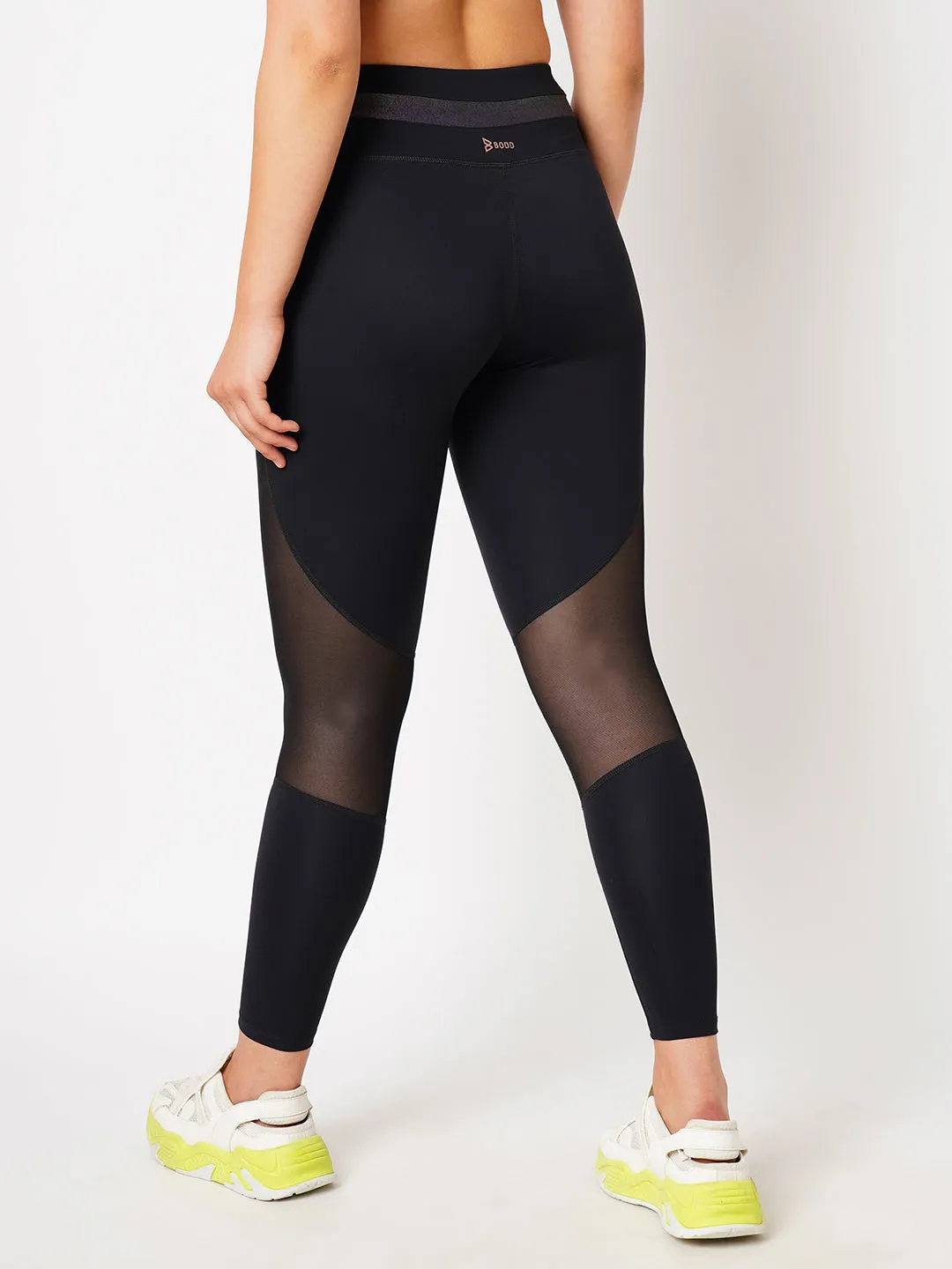 Tanya's One Step Ahead Black Holo Leggings