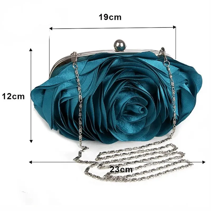 TEEK - Floral Rose Clutch