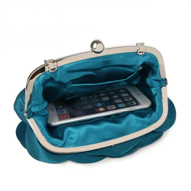 TEEK - Floral Rose Clutch