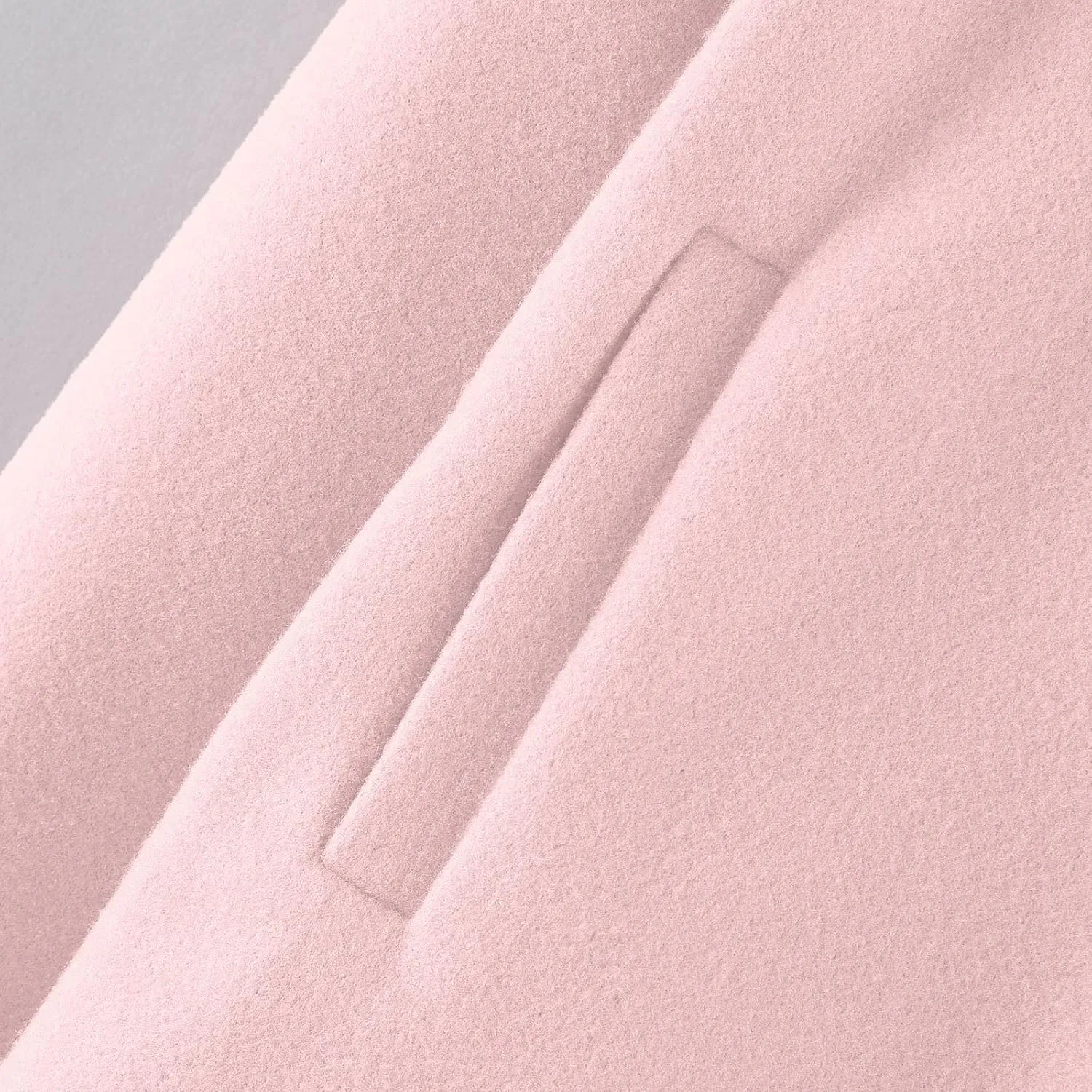 Toddler Kids Fall Winter Jackets Girls Woolen Double-Breasted Trench Coat Lapel Baby Girls Trench  Coat