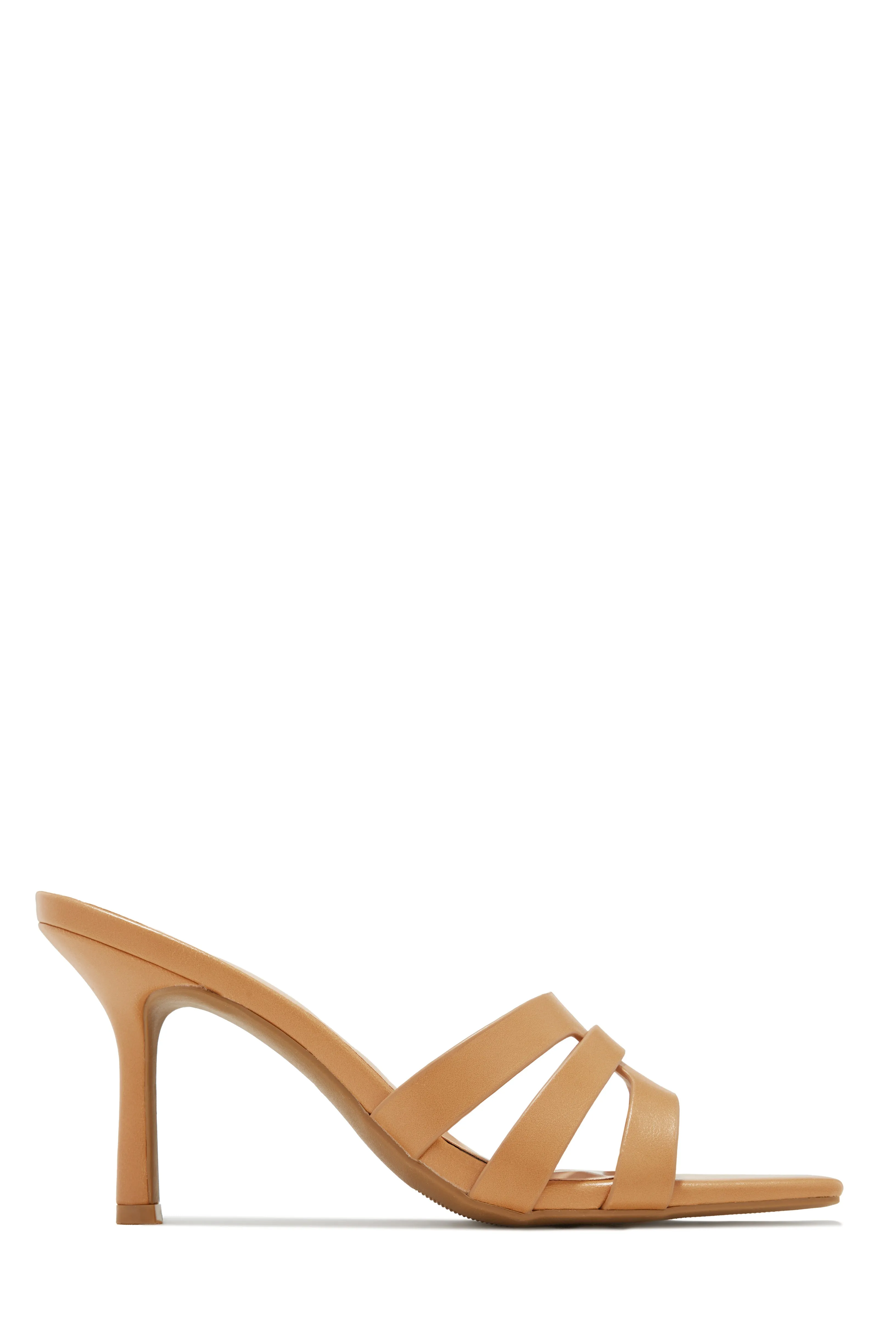 Valdis Mid Heel Mules - Black