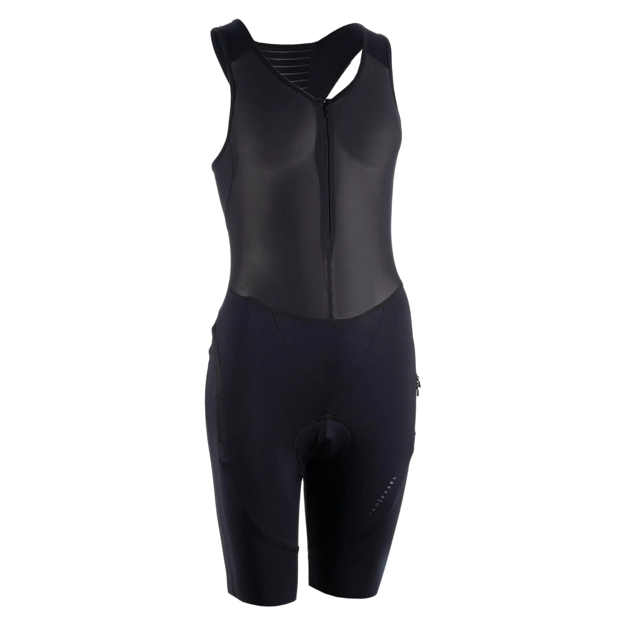 Van Rysel Women's Quick-Zip Sport Cycling Bibs