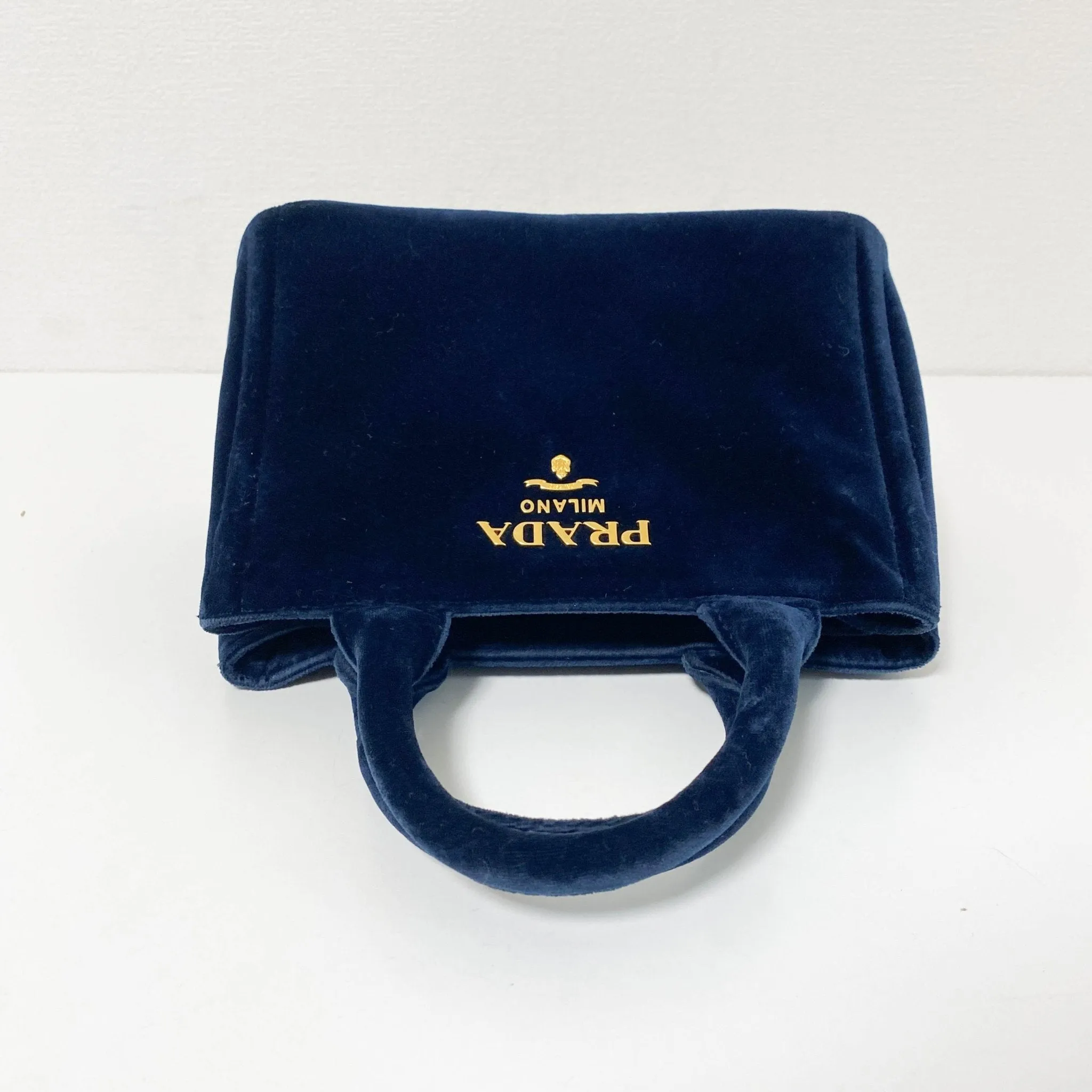 Velvet Navy Totes Shoulder Bag