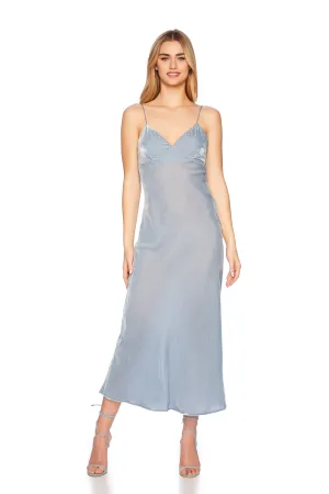 Velvet Silk Bias Dress