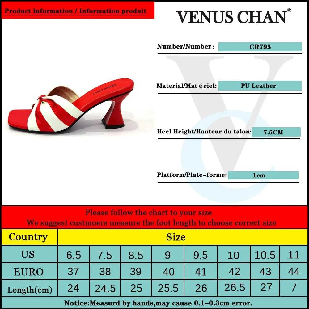 Venus Chan Summer Sandals Casual Ladies Shoes and Bag Set