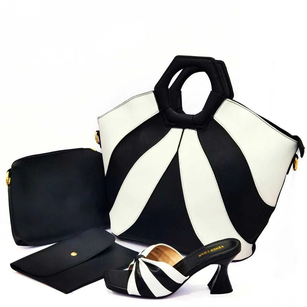 Venus Chan Summer Sandals Casual Ladies Shoes and Bag Set