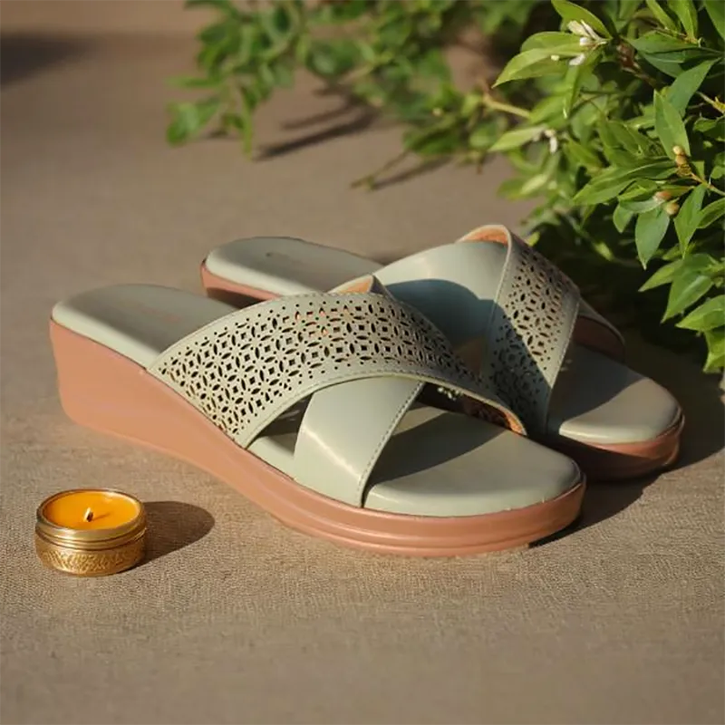 Wedge Ferozi Slippers for women