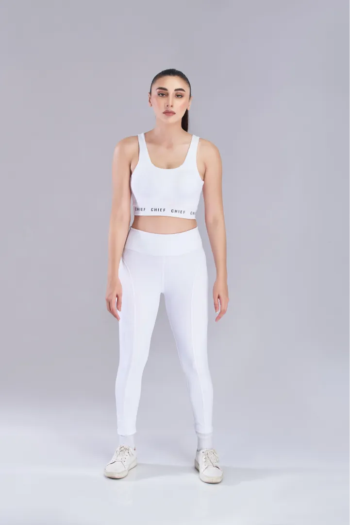 White Align Sports Leggings