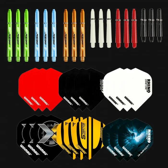 Winmau Ultimate Tune up kit Dart Flights shafts Sharpener Springs