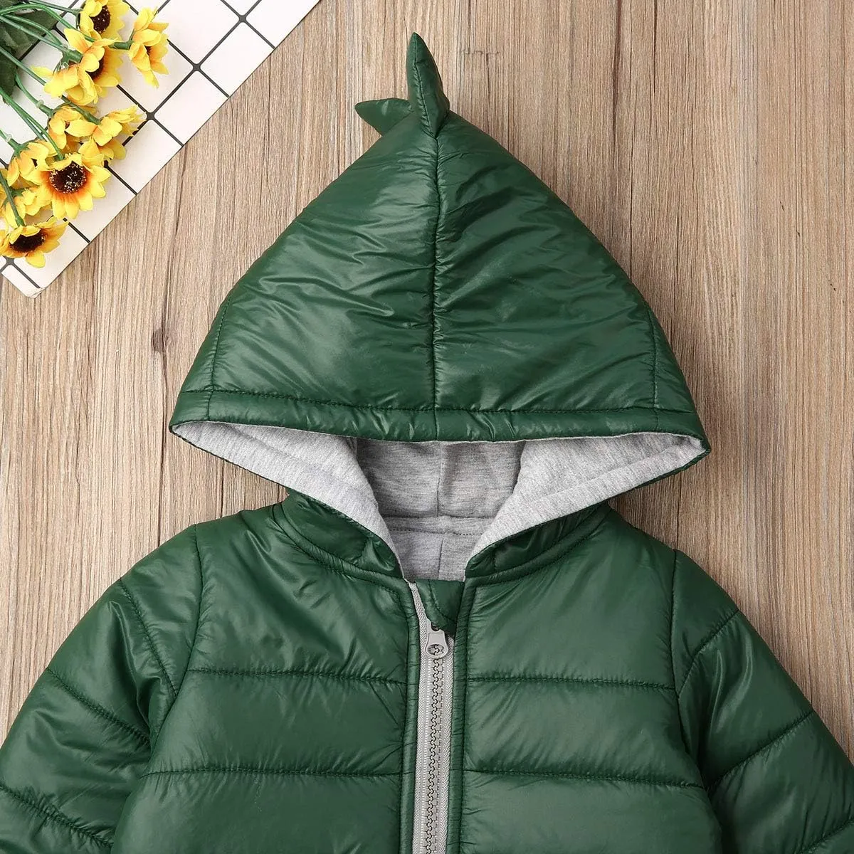 Winter Coats for Toddler Kids Baby Boys Girls Padded Light Puffer Jacket Outerwear Infant Down Jacket with Hoods