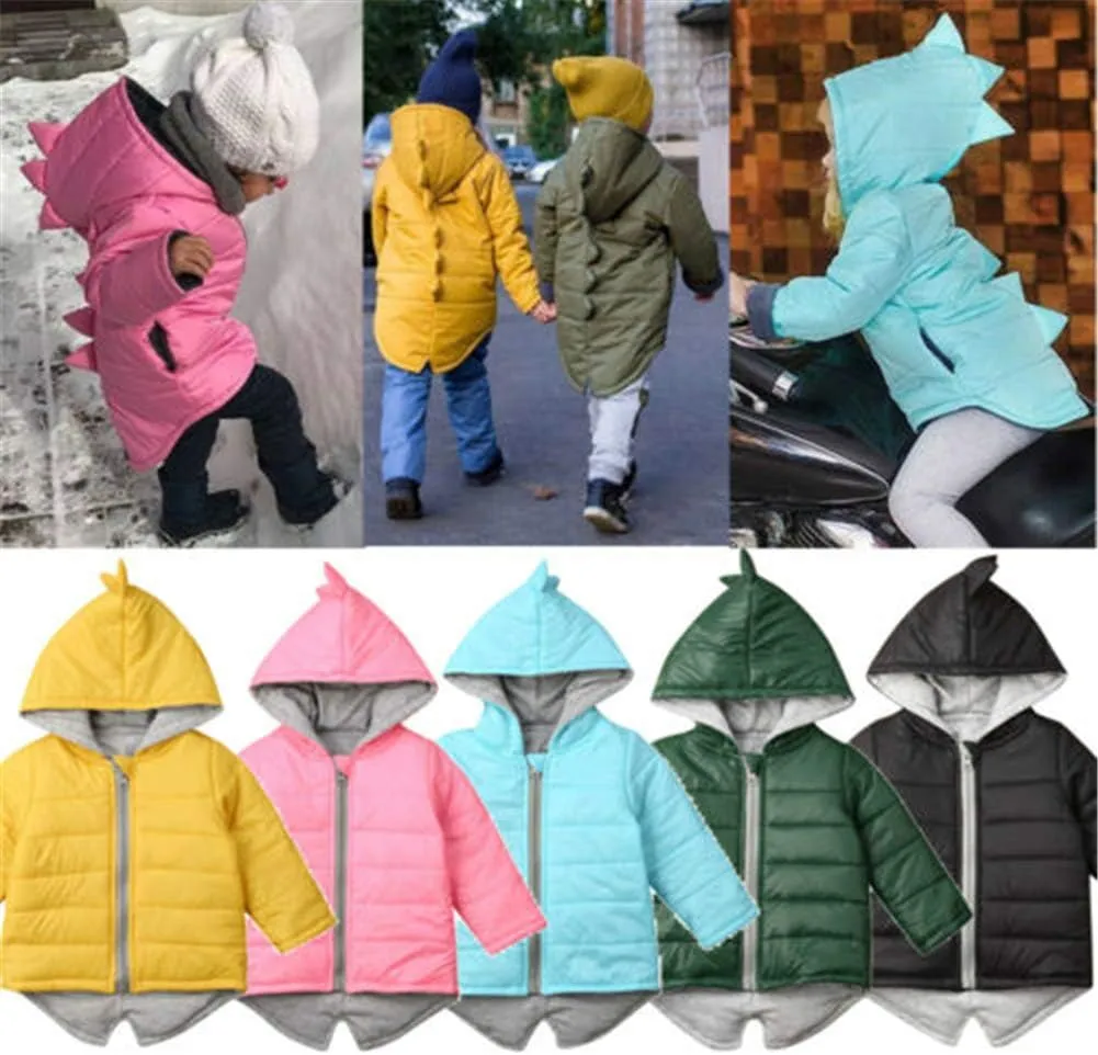 Winter Coats for Toddler Kids Baby Boys Girls Padded Light Puffer Jacket Outerwear Infant Down Jacket with Hoods