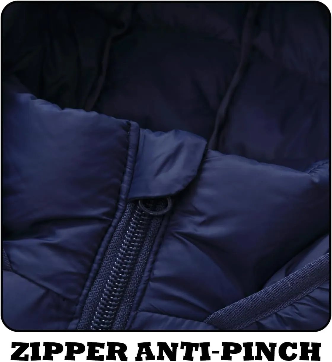 Winter Puffer Jacket Waterproof Hooded Coat Lightweight Clothes For Kids Boys