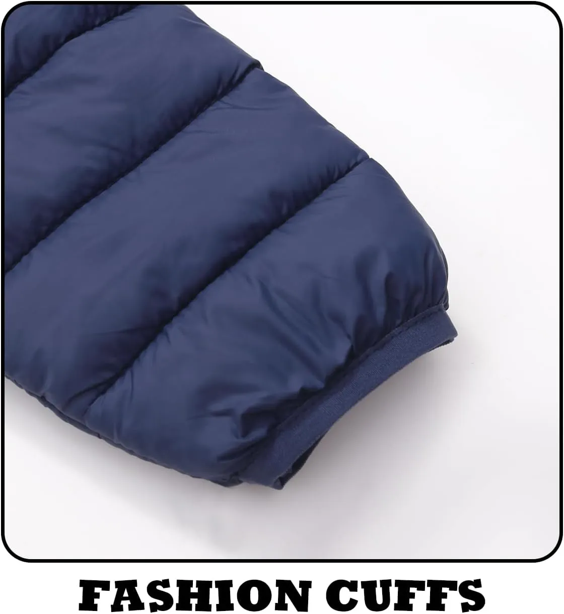 Winter Puffer Jacket Waterproof Hooded Coat Lightweight Clothes For Kids Boys