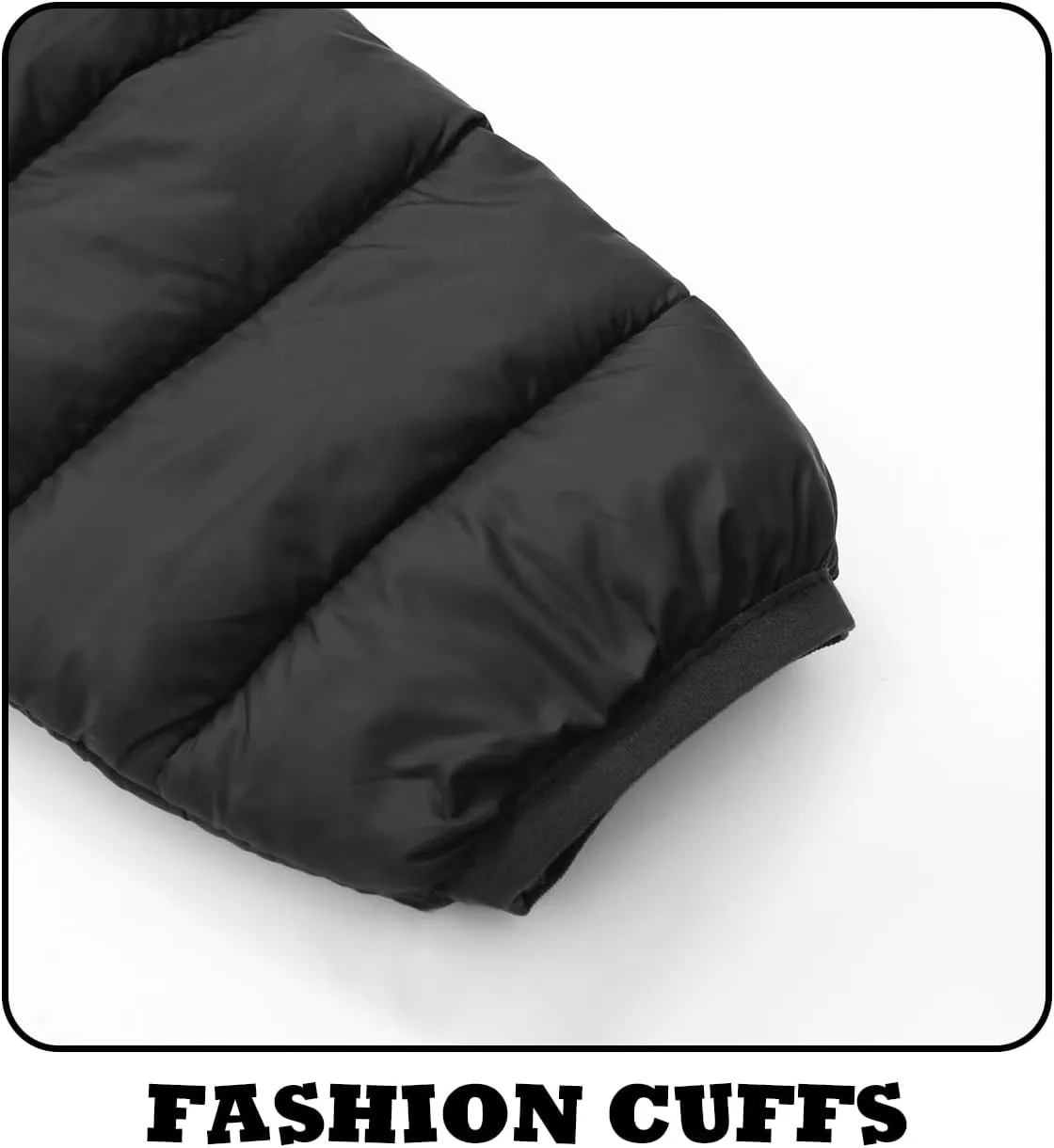 Winter Puffer Jacket Waterproof Hooded Coat Lightweight Clothes For Kids Boys