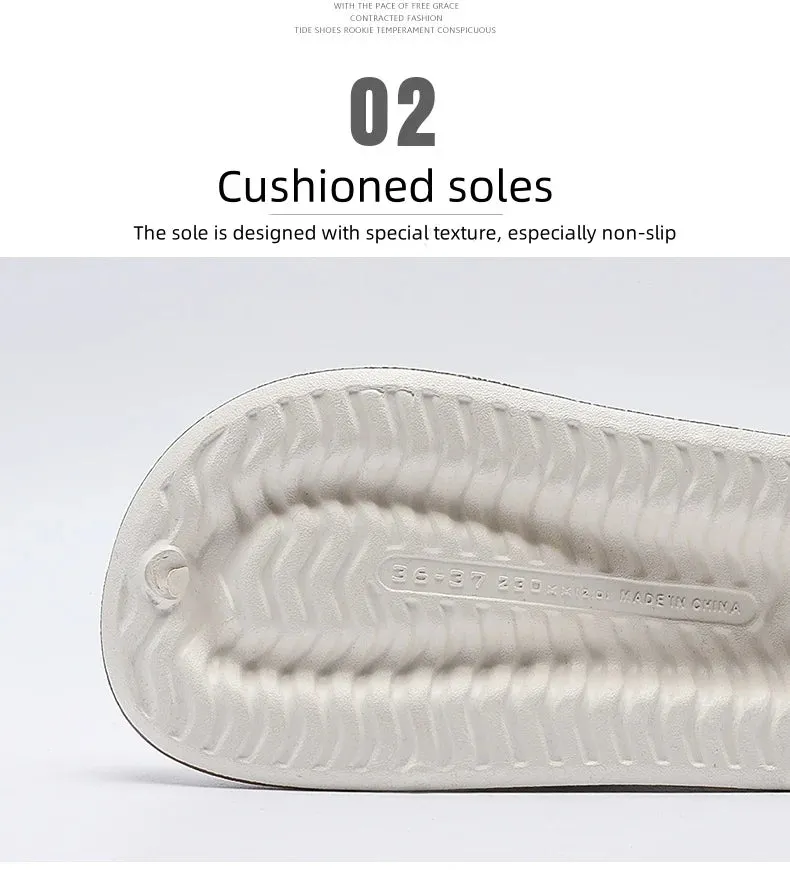 Woman flip flops Flat sandals