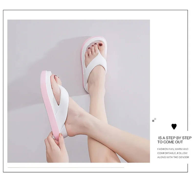 Woman flip flops Flat sandals