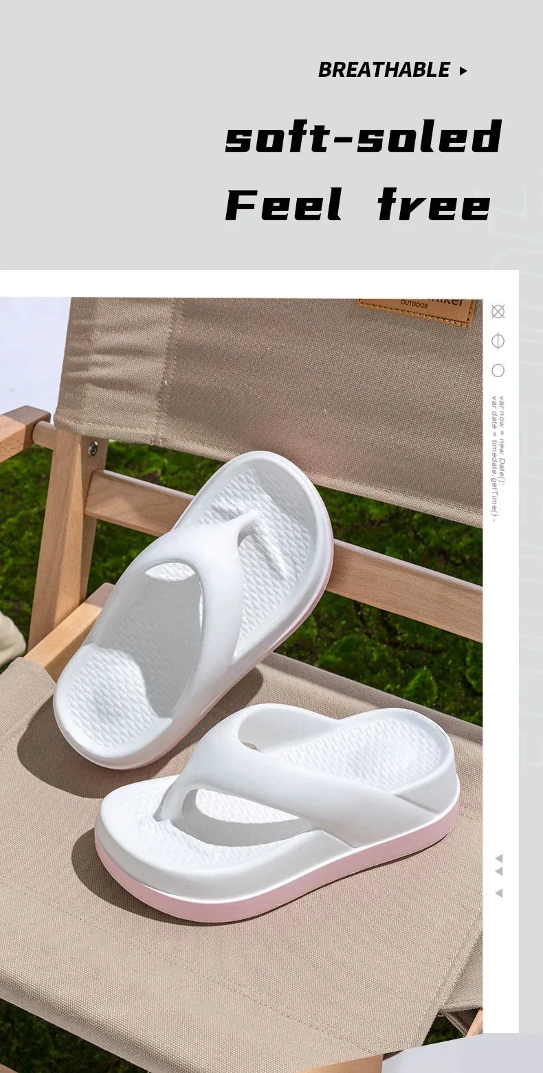 Woman flip flops Flat sandals