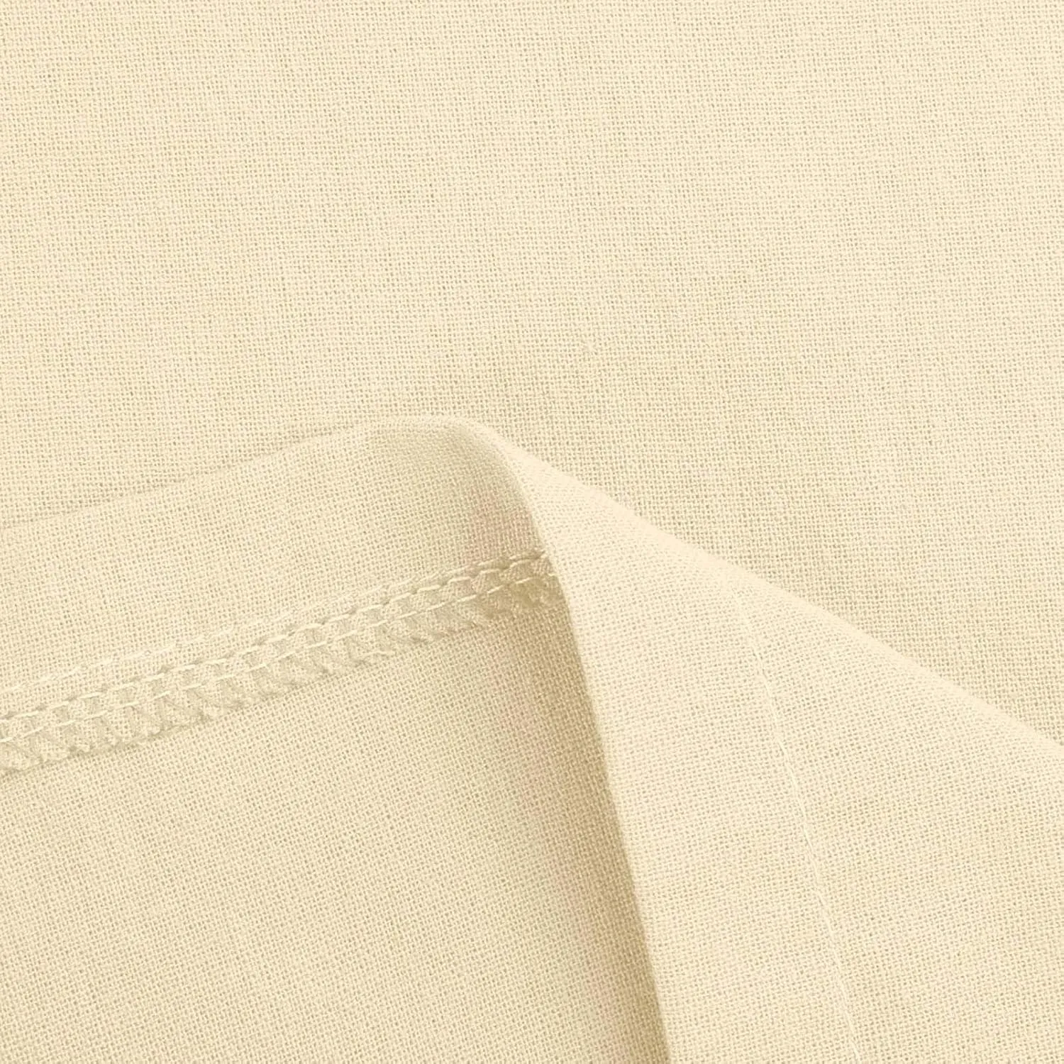 Women Fashion Solid Color Cotton Elastic Long Pants Beach Leisure Trousers Crop Length Pants Linen