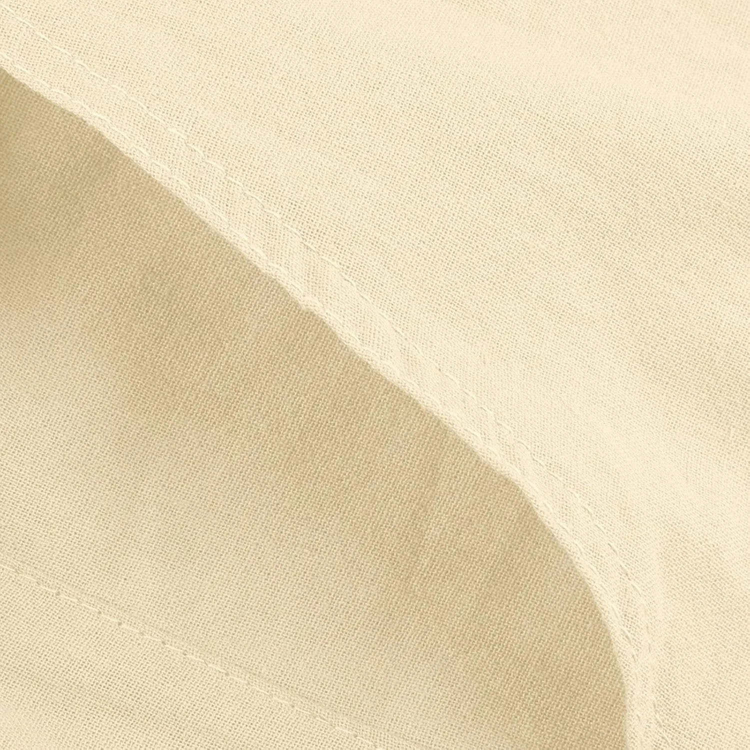 Women Fashion Solid Color Cotton Elastic Long Pants Beach Leisure Trousers Crop Length Pants Linen