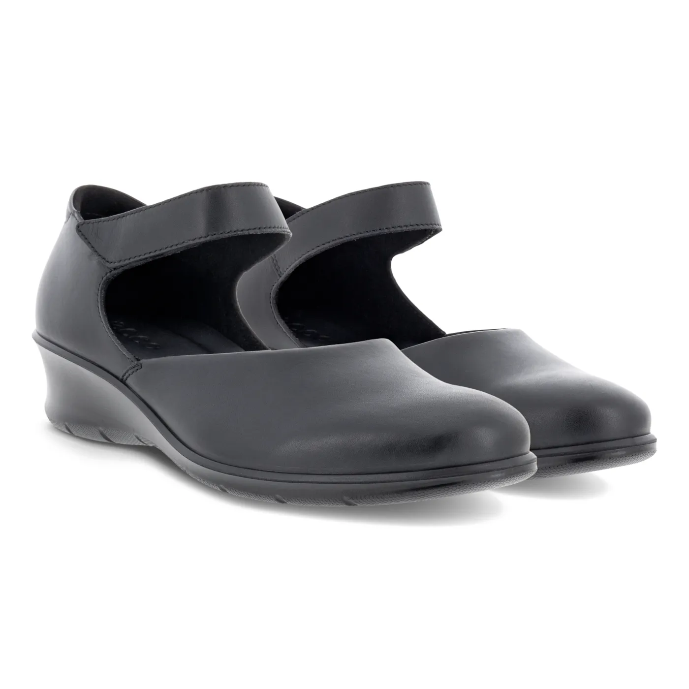 Women's Felicia Low Wedge Mary Jane in Black