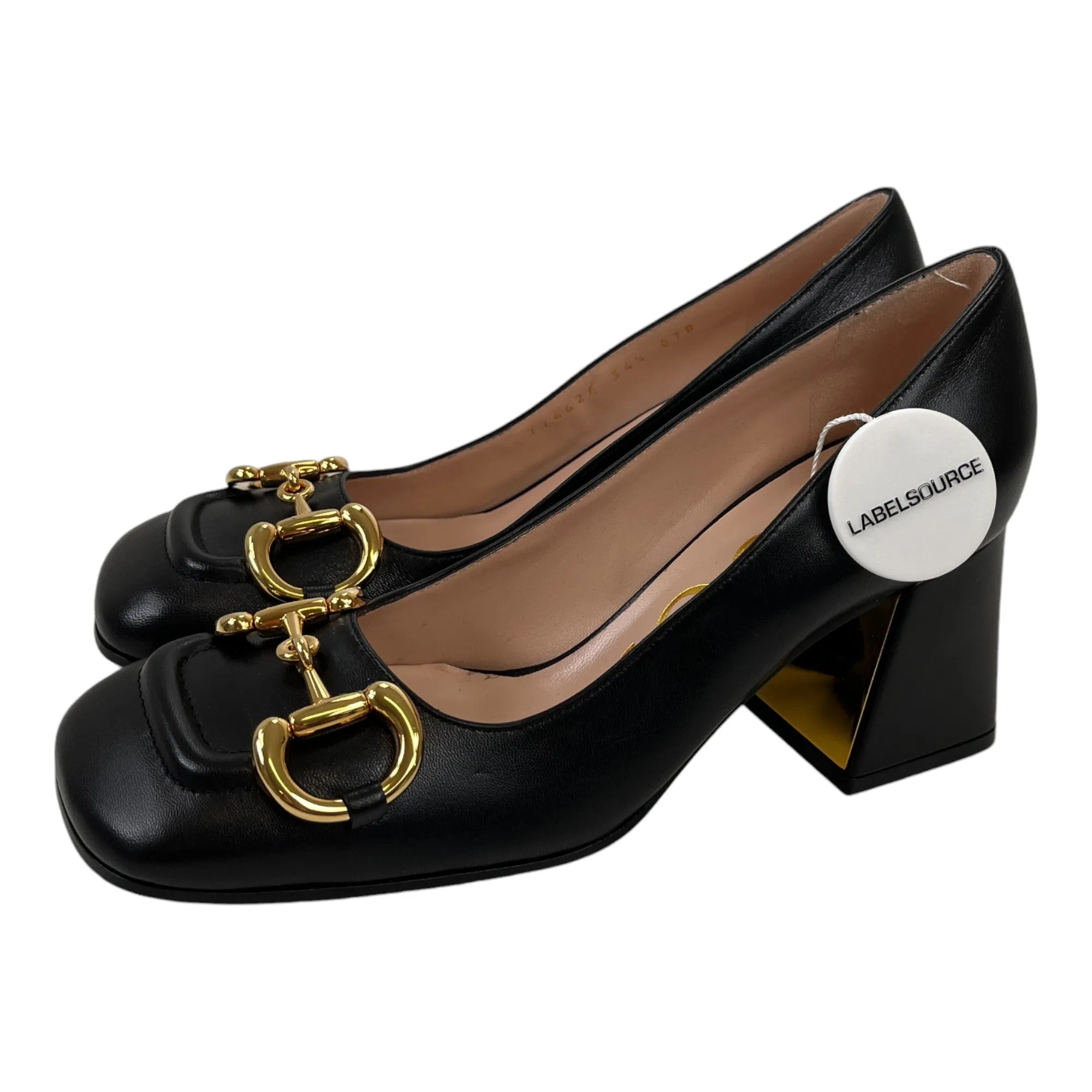 Women's Horsebit Mules Black Size EU 34.5 / UK 1.5