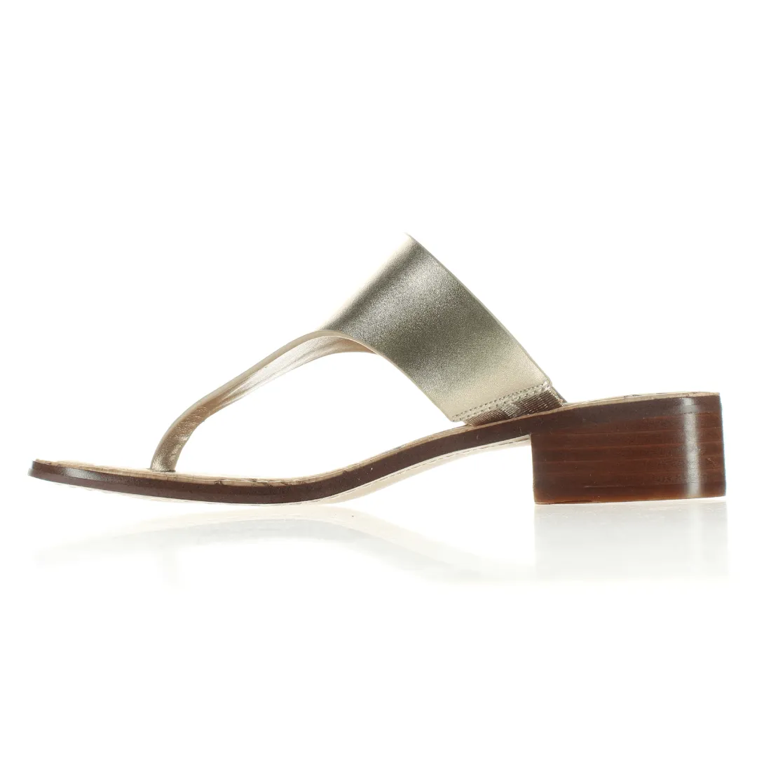 Women's T-Strap Heels Flat (0 to 1/2 in.)