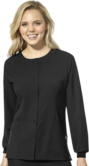 WonderWink Women's Crew Neck Warm Up Jacket