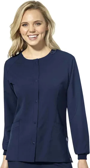 WonderWink Women's Crew Neck Warm Up Jacket