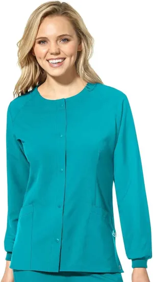 WonderWink Women's Crew Neck Warm Up Jacket