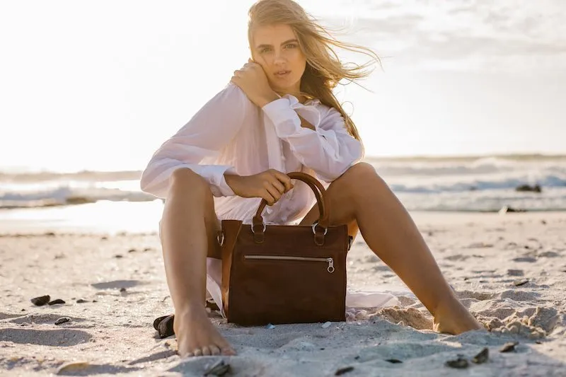 Zemp Bastille Grab and Go Handbag | Waxy Tan