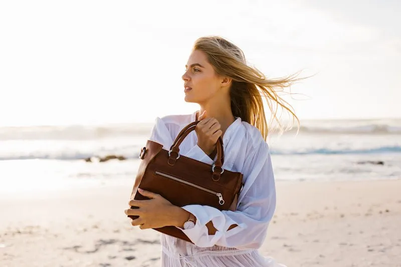 Zemp Bastille Grab and Go Handbag | Waxy Tan