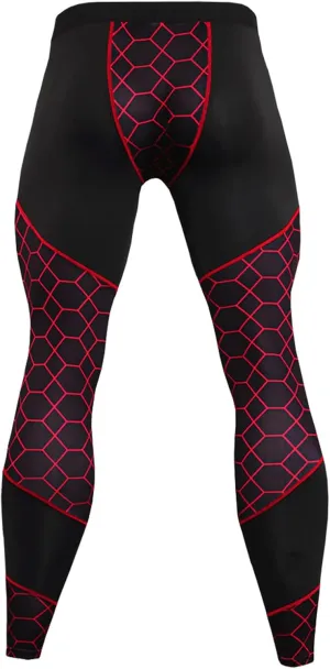 ZYXTIM Men's Compression Pants, Quick Dry Gym Workout Sports Running Tights Slim Fit Yoga Leggings with Pocket/Non-Pocket